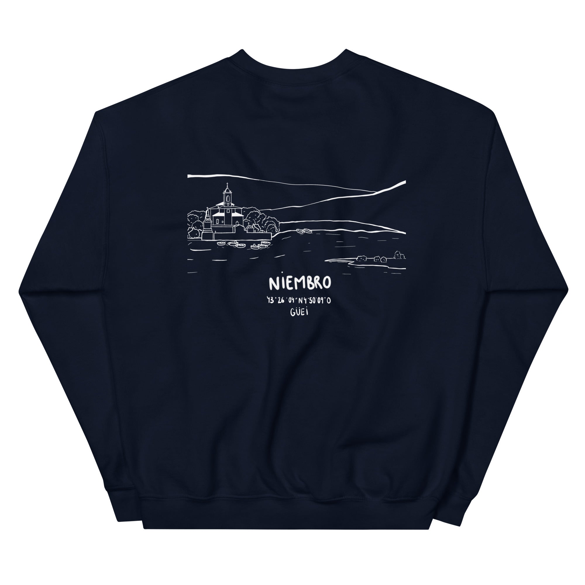 Sudadera Niembro sin capucha - Güei